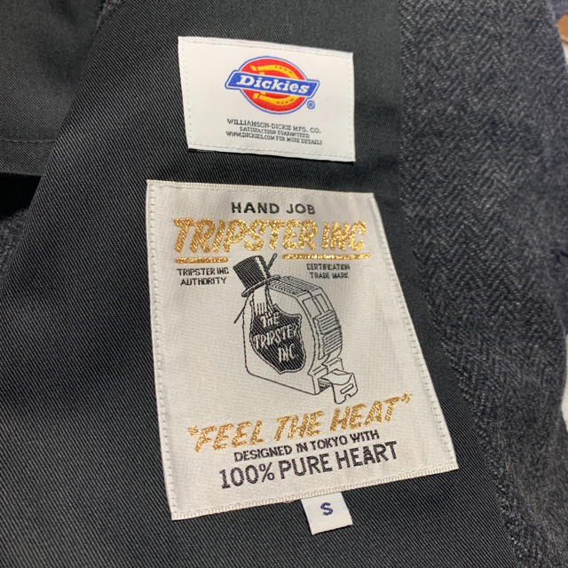 BEAMS(ビームス)のTRIPSTER Dickies 野村訓市 セットアップ ツイード グレー S メンズのスーツ(セットアップ)の商品写真