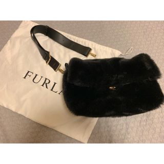 フルラ(Furla)のFURLA ファーバッグ クラッチバッグ ハンドバッグ フルラ(ハンドバッグ)