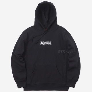 シュプリーム(Supreme)のblack L supreme box logo hooded(パーカー)