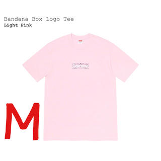シュプリーム(Supreme)のSupreme Bandana Box Logo tee(Tシャツ/カットソー(半袖/袖なし))