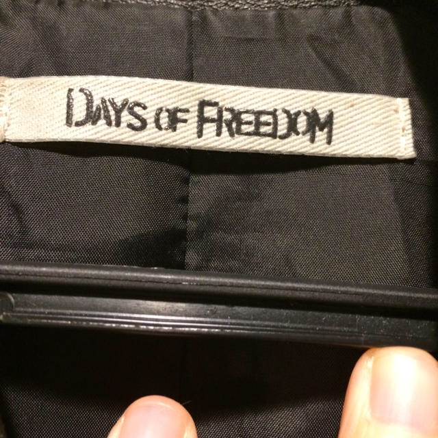 DAYS OF FREEDOM(デイズオブフリーダム)のラムレザージャケット  レディースのジャケット/アウター(ライダースジャケット)の商品写真