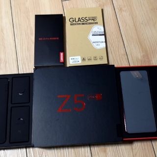 レノボ(Lenovo)の【正月値下げ】Lenovo z5 pro gt 8GB/256GBケース付き(スマートフォン本体)