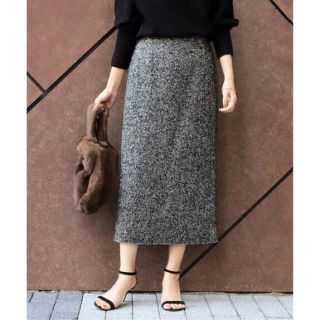 プラージュ(Plage)のPlage Tweed Tight スカート タイトスカート(ロングスカート)