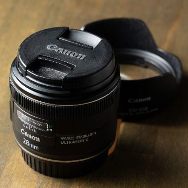 Canon EF28mm F2.8 IS USM / 美品