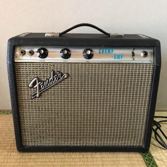 Fender(フェンダー)のfender champ 1970年製　silver face ヴィンテージ 楽器のギター(ギターアンプ)の商品写真