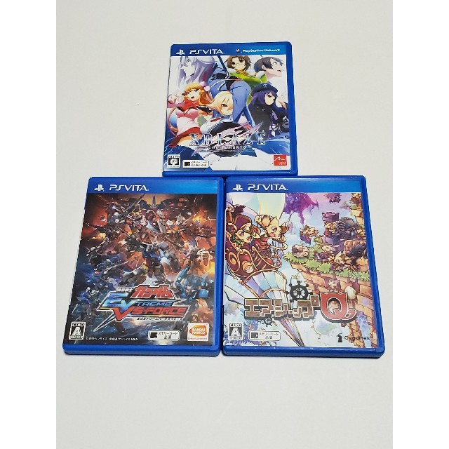 PlayStation Vita(プレイステーションヴィータ)のPSVITA 人気ソフト 3本セット エンタメ/ホビーのゲームソフト/ゲーム機本体(携帯用ゲームソフト)の商品写真