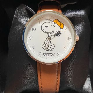 スヌーピー(SNOOPY)の【最終価格!!】SNOOPY☆*お手てふりふりウォッチ ブラウン 新品 箱無し(腕時計)