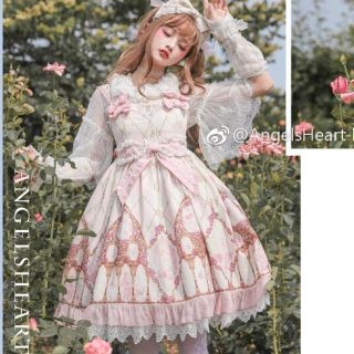 アンジェリックプリティー(Angelic Pretty)のAngel’s heart セット(ひざ丈ワンピース)