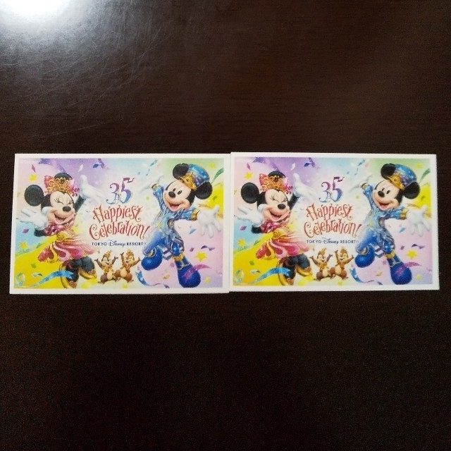 Disney(ディズニー)の使用済み ディズニー チケット チケットの施設利用券(遊園地/テーマパーク)の商品写真