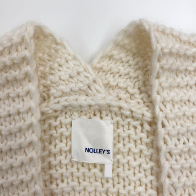 NOLLEY'S(ノーリーズ)の美品！NOLLEY'S 19AW ニットカーディガン(38) レディースのトップス(カーディガン)の商品写真