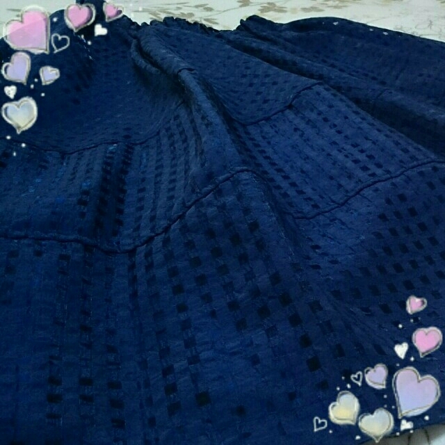 anySiS(エニィスィス)のふんわりネイビースカート♡ レディースのスカート(ひざ丈スカート)の商品写真