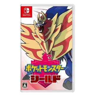 ニンテンドースイッチ(Nintendo Switch)の【新品未開封】ポケットモンスター　シールド　ポケモン　ソード　剣盾(家庭用ゲームソフト)