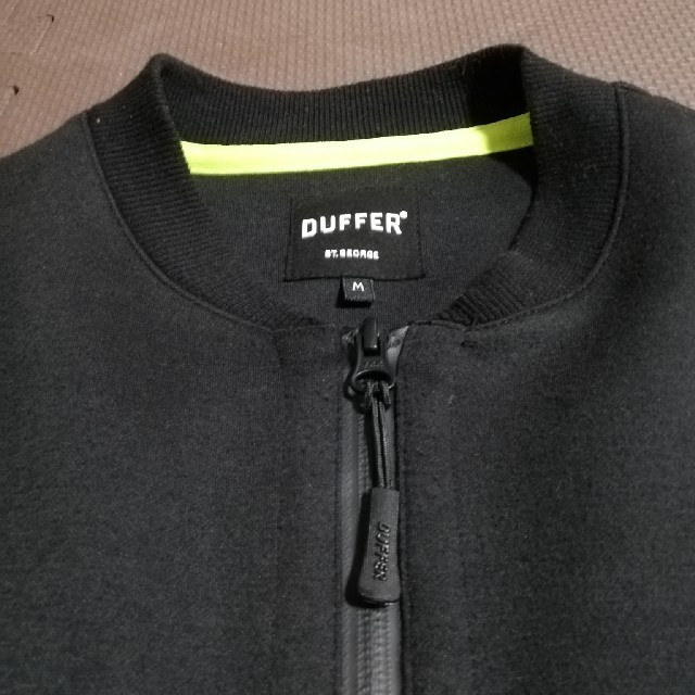 The DUFFER of ST.GEORGE(ザダファーオブセントジョージ)の値下げ　ダファー　Ｍサイズ　ブルゾン　ジップアップトレーナー メンズのジャケット/アウター(ブルゾン)の商品写真