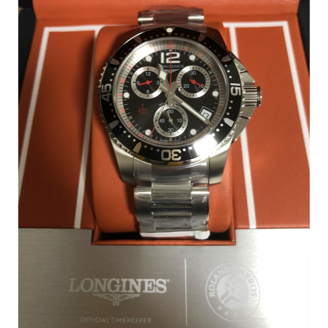 LONGINES - 新品 ロンジン ハイドロコンクエスト クオーツ ローランギャロス 腕時計の通販 by abc shop