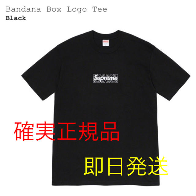 Tシャツ/カットソー(半袖/袖なし)M Bandana Box Logo Tee ボックスロゴ シュプリーム