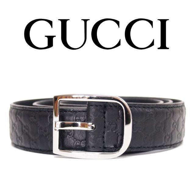 ジミーチュウ 財布 偽物 見分け方グッチ - Gucci - 【24】GUCCI マイクログッチシマ ブラック レザーベルトsize80/32の通販 by NEO 's shop