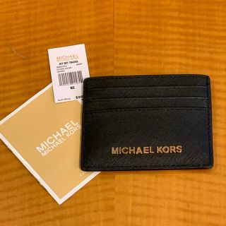 マイケルコース(Michael Kors)のマイケルコース　MK  カードケース　新品　MICHAEL KORS(名刺入れ/定期入れ)