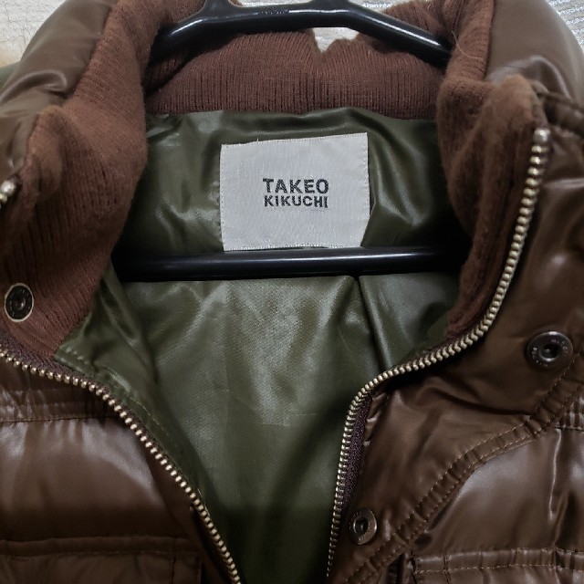 TAKEO KIKUCHI(タケオキクチ)のTAKEO KIKUCHI　ダウンジャケット　size   3 メンズのジャケット/アウター(ダウンジャケット)の商品写真