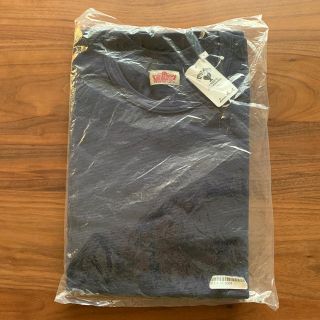 ハリウッドランチマーケット(HOLLYWOOD RANCH MARKET)の新品未使用　ハリウッドランチマーケット　ロンT ネイビー　タグ付　size XL(Tシャツ/カットソー(七分/長袖))