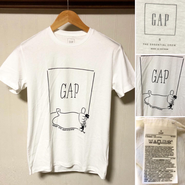GAP(ギャップ)の非売品❗️長場雄 × GAP ギャップ 20周年 Tシャツ 当選品 プレゼント メンズのトップス(Tシャツ/カットソー(半袖/袖なし))の商品写真