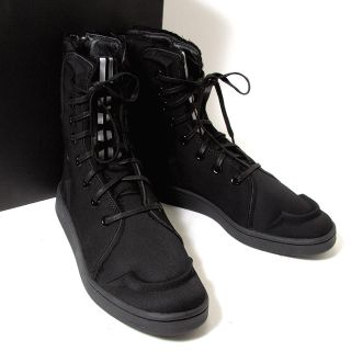 ヨウジヤマモト BB4804 Y-3 FUTURE ZIP HIGH ハイカット スニーカー size27ｃｍ/黒 ■■◎メンズ