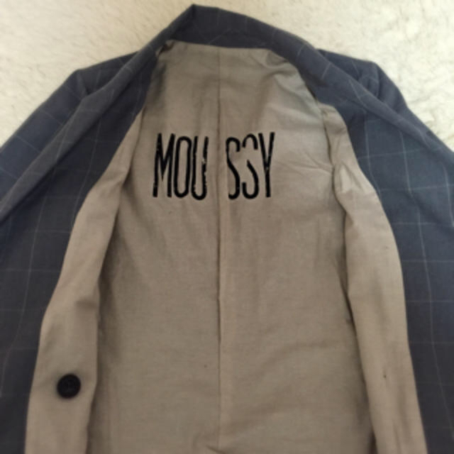 moussy(マウジー)のmoussy ロングジャケット レディースのジャケット/アウター(テーラードジャケット)の商品写真