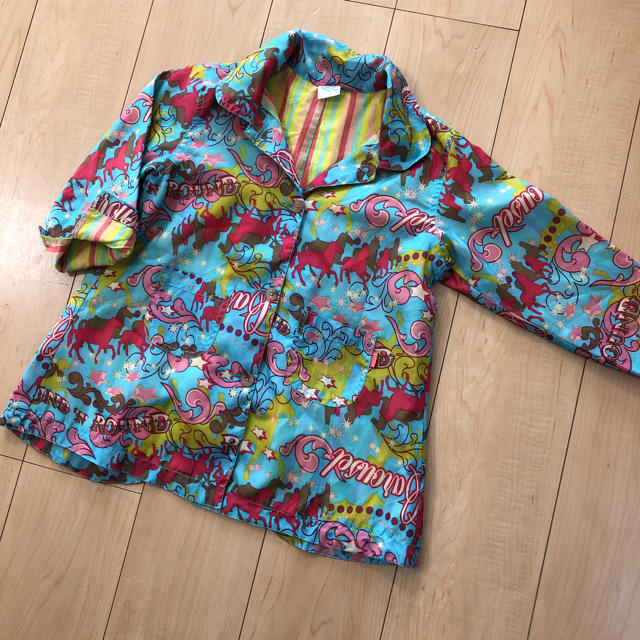 OILILY(オイリリー)のoilily オイリリー　ナイロン ジャケット キッズ/ベビー/マタニティのキッズ服女の子用(90cm~)(ジャケット/上着)の商品写真