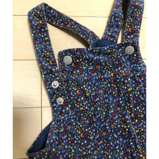 ザラキッズ(ZARA KIDS)のZARA Baby Girl☆花柄サロペット(パンツ/スパッツ)