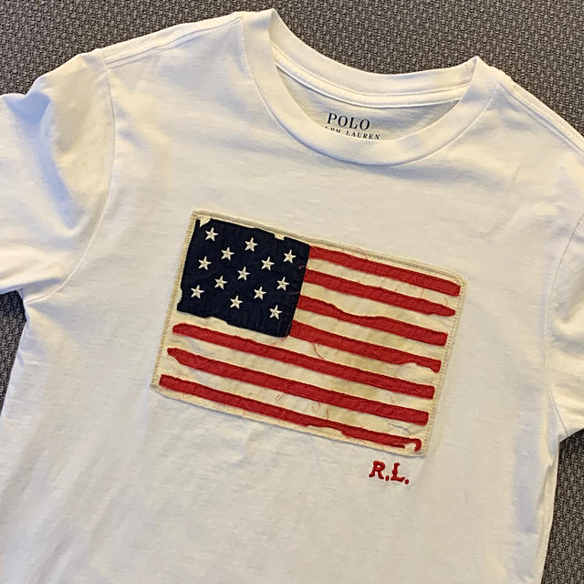 POLO RALPH LAUREN - ラルフローレン アメリカ国旗 Tシャツ 140ー150の通販 by おさるのジョージ's shop