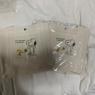 スヌーピー(SNOOPY)のスヌーピー厚手キャンパストートバッグ(トートバッグ)