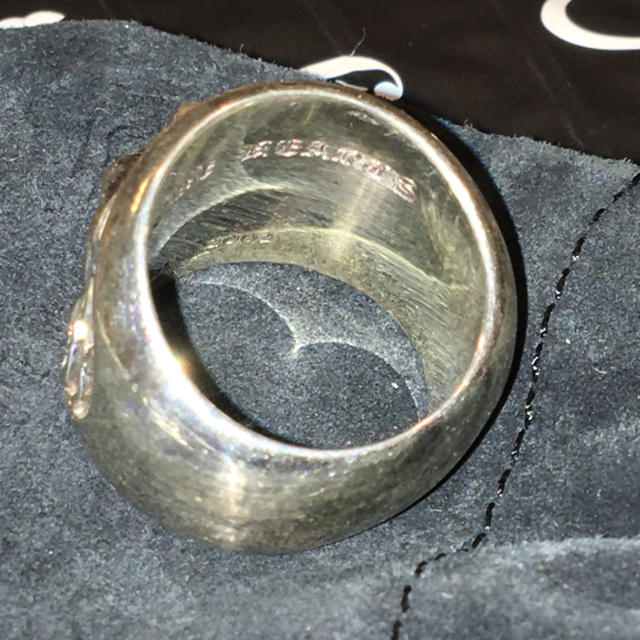 Chrome Hearts(クロムハーツ)のクラシックオーバルスターリング15号 燻無し メンズのアクセサリー(リング(指輪))の商品写真