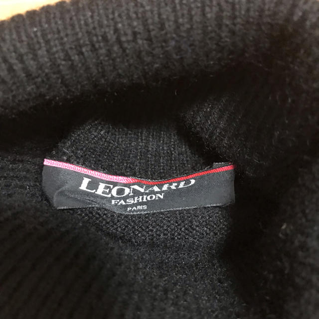 LEONARD、レオナール、新品、未使用、ニット、カシミヤ 2