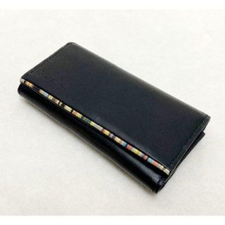 ポールスミス(Paul Smith)の美品 ★ ポールスミス Paul Smith キーケース 4連 ブラック(キーケース)