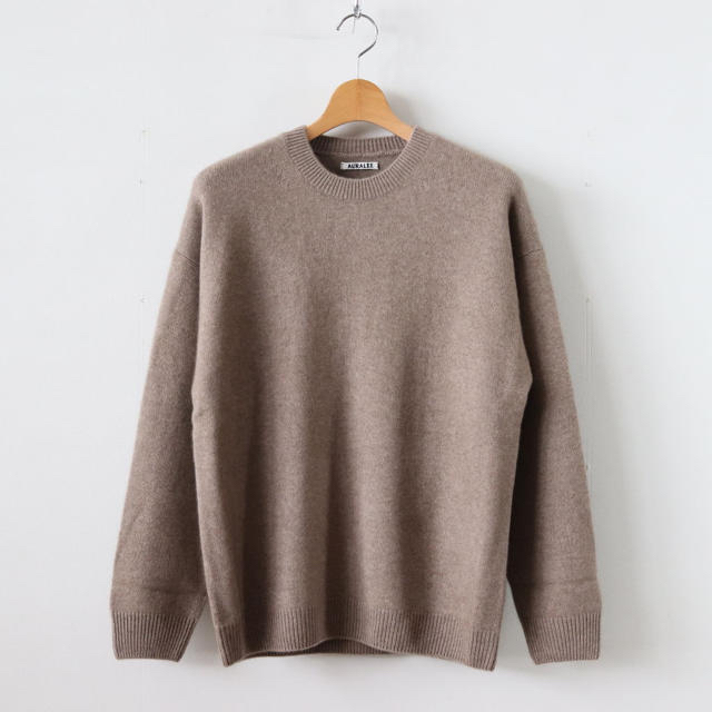 AURALEE BABY CASHMERE KNIT P O カシミア 23SS