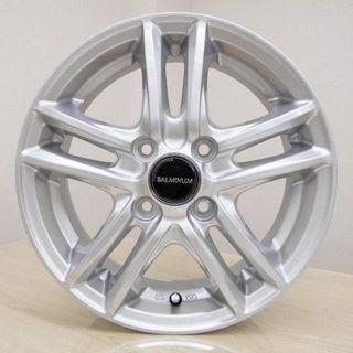 ブリヂストン(BRIDGESTONE)の■新品　4本　バルミナ　ＳＲ５　15X6J +45　5穴　15インチ　プリウス(ホイール)