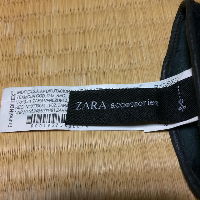 ZARA(ザラ)のZARA  レザー手袋 メンズのファッション小物(手袋)の商品写真