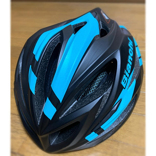 自転車Bianchi OGK ヘルメット ステアー チェレステL/XL ビアンキ