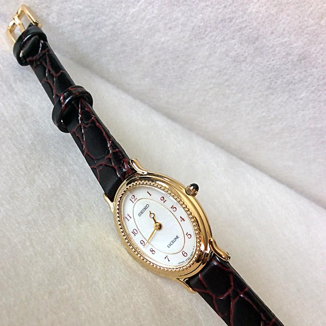 時計 デジタル / SEIKO - 美品‼️SEIKO セイコー エクセリーヌ オーバル型 レディース 腕時計の通販 by ゴールドフィンガー's shop