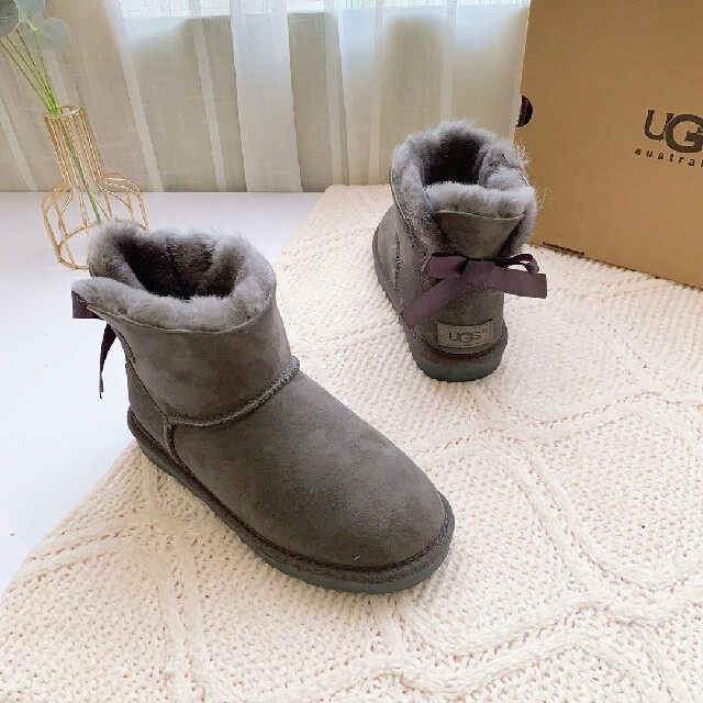 Ugg 送料込 Ugg Bailey 正規品 リボンが可愛い ショートブーツの通販 By バイヤー族 アグならラクマ