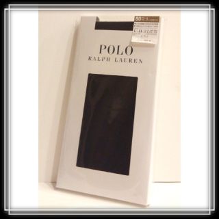 ポロラルフローレン(POLO RALPH LAUREN)のラスト一点　新品 ラルフローレン　タイツ　黒　80デニール　POLO RALPH(タイツ/ストッキング)