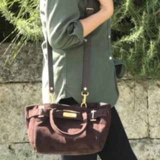 ドゥーズィエムクラス(DEUXIEME CLASSE)のドゥーズィエムクラス  SITA PARANTICA ヌバックショルダーBAG(トートバッグ)