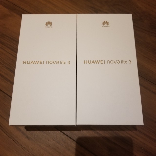 HUAWEI　nova lite3 　ブルー2台　新品
