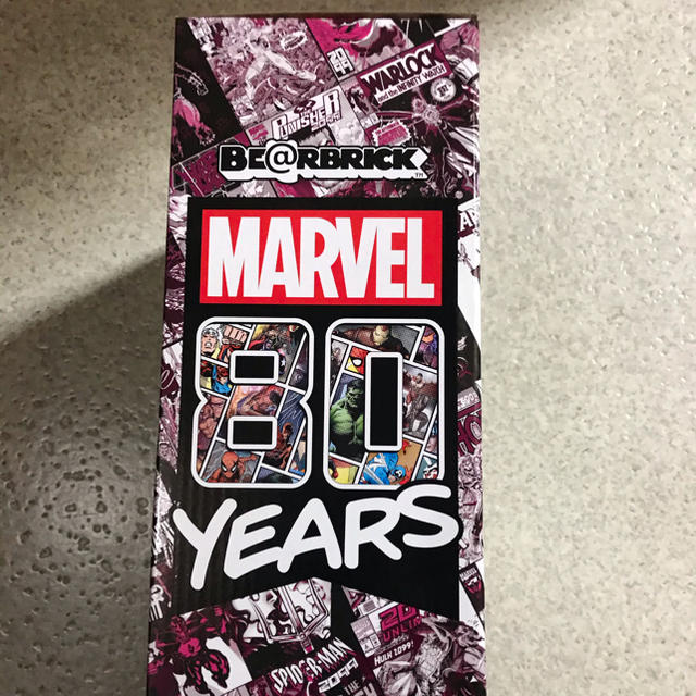 80周年記念 MARVEL 80th Anniv. 100％ & 400% ベア