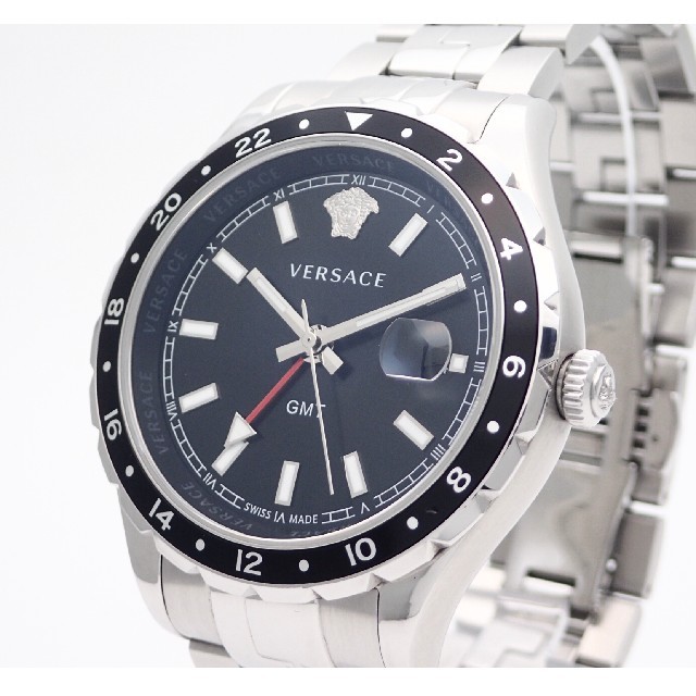 ゆきざき 時計 偽物アマゾン | VERSACE - 【VERSACE】ヴェルサーチ腕時計 ’ヘレニウムGMT’の通販 by cocokina's shop