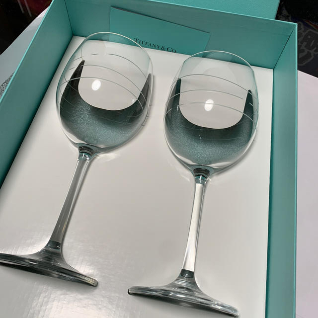 Tiffany & Co.(ティファニー)のワイングラス　Tiffany インテリア/住まい/日用品のキッチン/食器(グラス/カップ)の商品写真