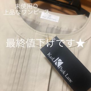 カールパークレーン(KarL Park Lane)の再値下げ★KarL Park Lane☺︎新品(ひざ丈ワンピース)