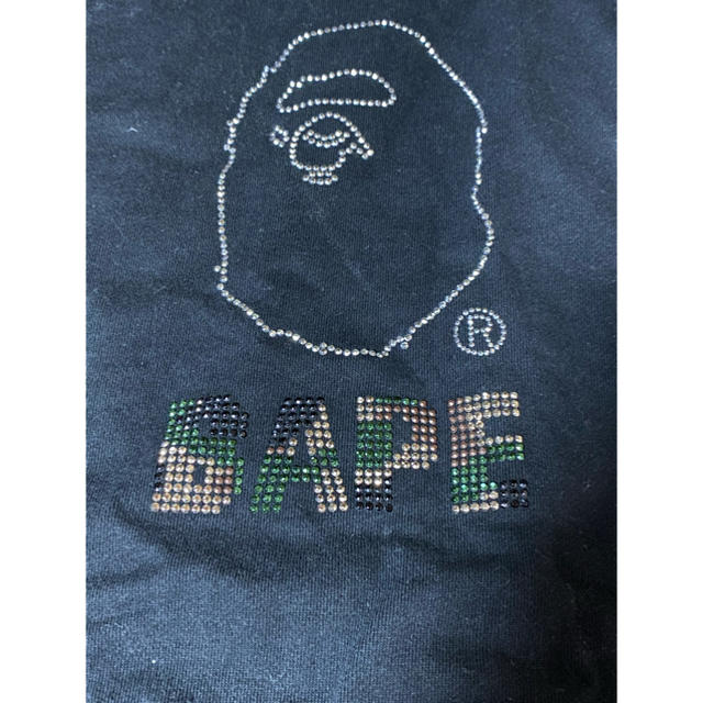 A BATHING APE(アベイシングエイプ)のBAPEスワロフスキートレーナー メンズのトップス(スウェット)の商品写真