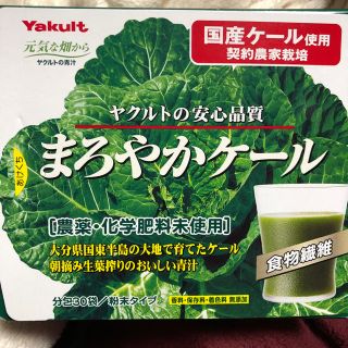 ヤクルト(Yakult)のYakult まろやかケール 国産ケール 30袋 新品未開封 送料無料(青汁/ケール加工食品)