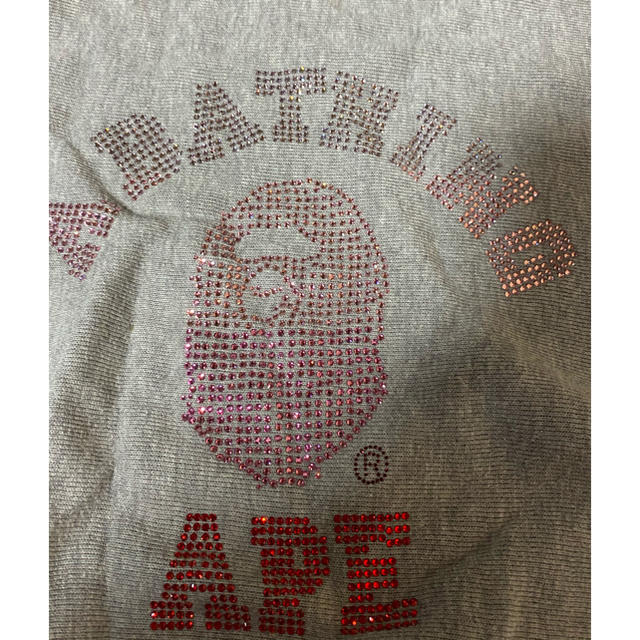 A BATHING APE(アベイシングエイプ)のBAPEスワロフスキー　トレーナー メンズのトップス(スウェット)の商品写真