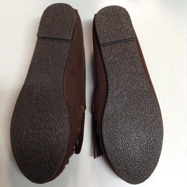 モカシン コーヒーブラウン 25cm レディースの靴/シューズ(ハイヒール/パンプス)の商品写真